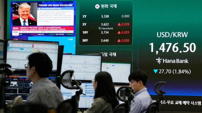 Finanzmärkte: Der südkoreanische Leitindex Kospi ist am Mittwochmorgen Ortszeit stark gestiegen.