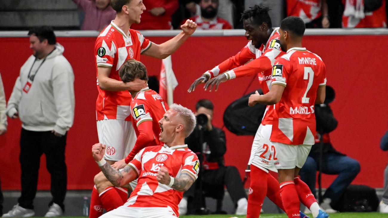 Europapokal: Magische Mainzer nach zwei Toren vor Halbfinal-Einzug