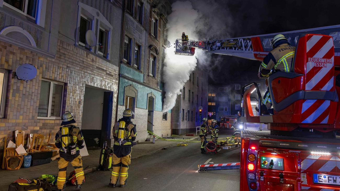 Festnahme: Nach Hausbrand in Essen: Tatverdächtiger in U-Haft