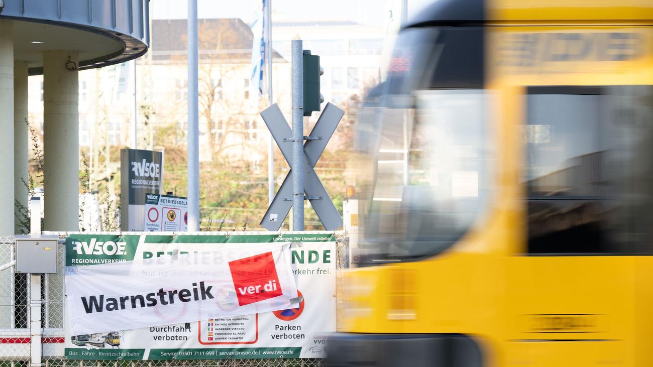 Tarifkonflikt: Weitere Warnstreiks im sächsischen Regionalverkehr