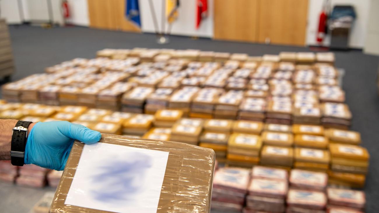 Drogenkriminalität: Zoll findet 1,6 Tonnen Kokain in Container mit Bananen