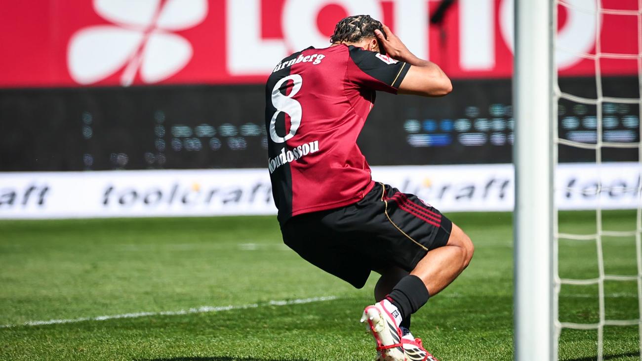 2. Fußball-Bundesliga: "Extrem sauer": Nürnberger Frust nach Heimniederlage