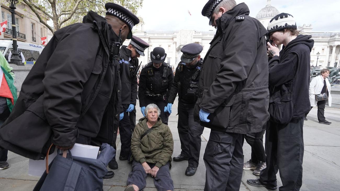 Proteste: Hunderte Festnahmen bei propalästinensischer Demo in London