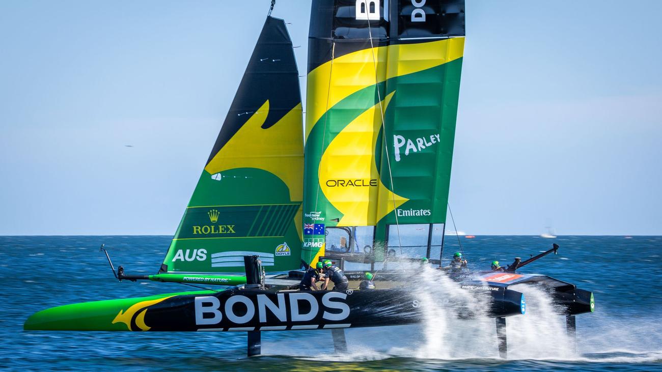 Segeln: SailGP: Australiens Rekordsieger gewinnen Premiere in Rio