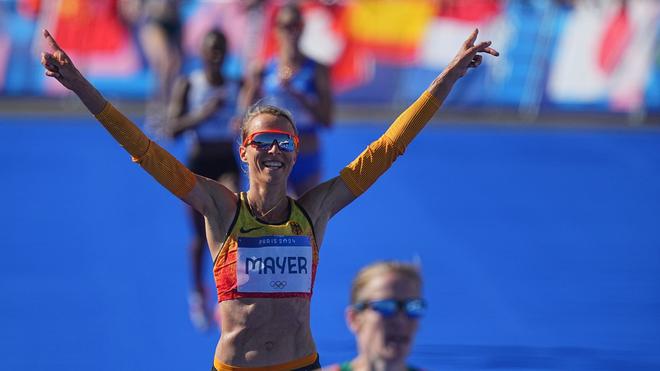 Leichtathletik: Erneut deutsche Marathon-Meisterin: Domenika Mayer aus Regensburg. (Archivbild)