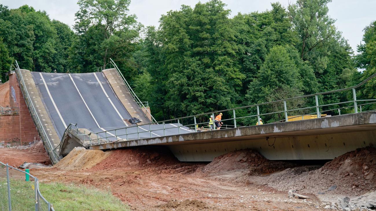Brückenbau: Bau von neuer Brücke an B45 in Südhessen beginnt