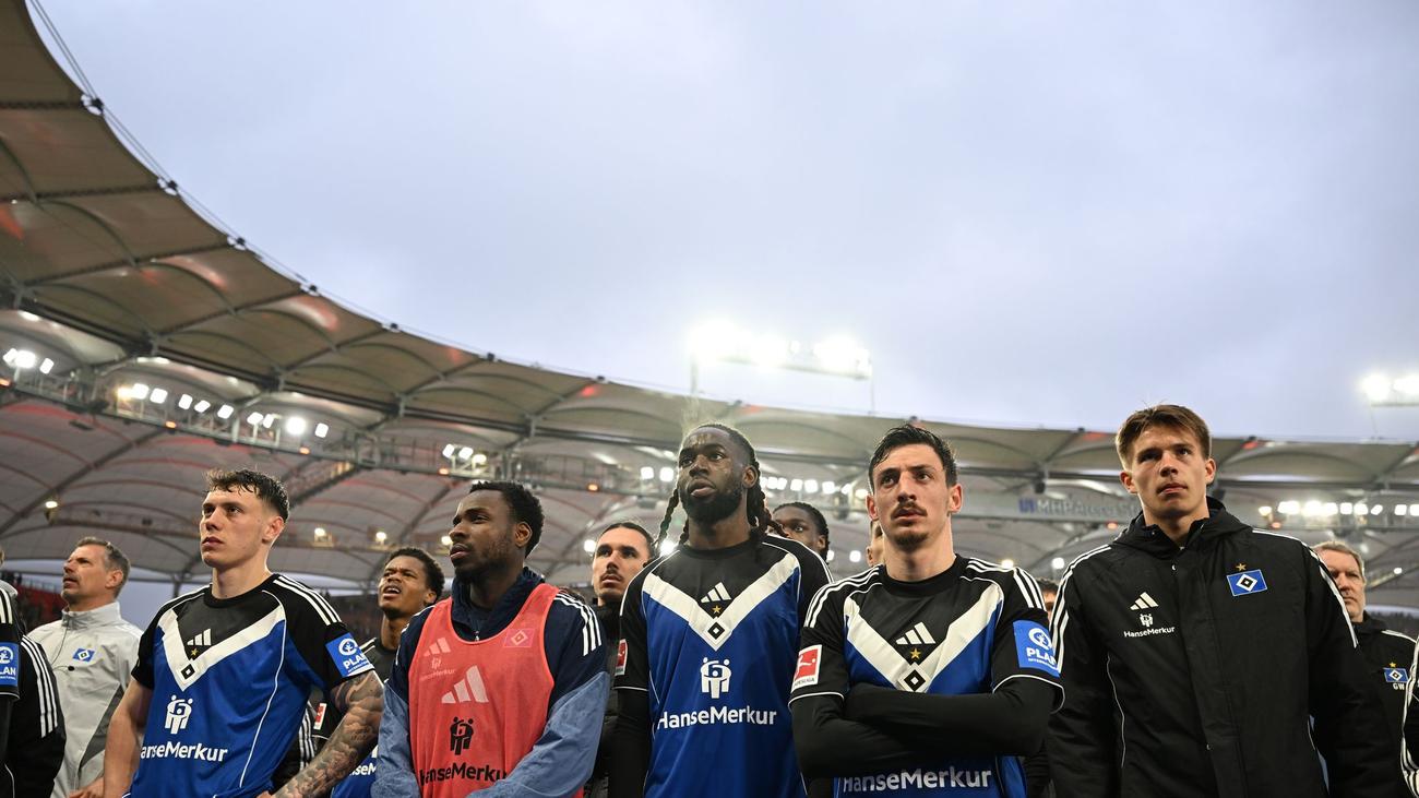 Fußball-Bundesliga: HSV im Abstiegskampf: Tiefschlag vor der Derby-Woche