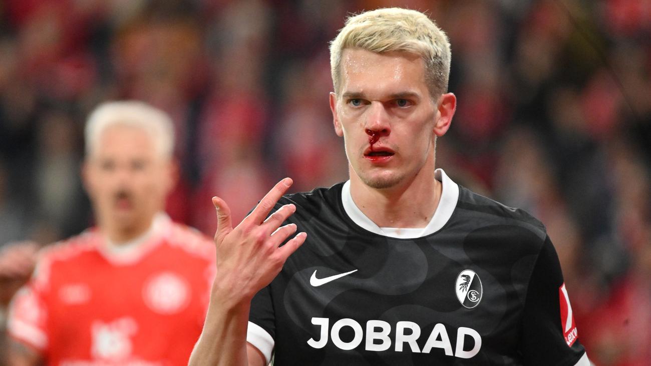 Fußball-Bundesliga: "Ich darf nicht lachen": Ginters blutige Nase im Fokus