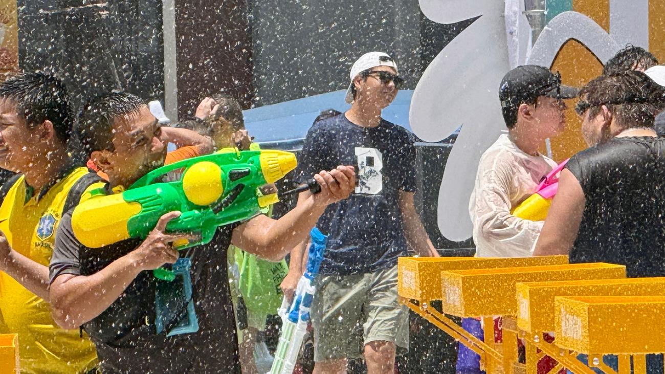 Neujahrsfest "Songkran": Thailands wildes Wasserfest startet mit Hitzealarm