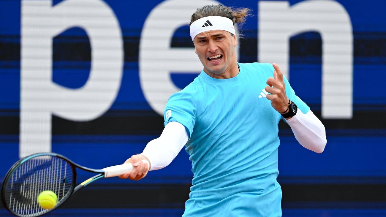 Tennis: Zverev müht sich zu Auftaktsieg in München