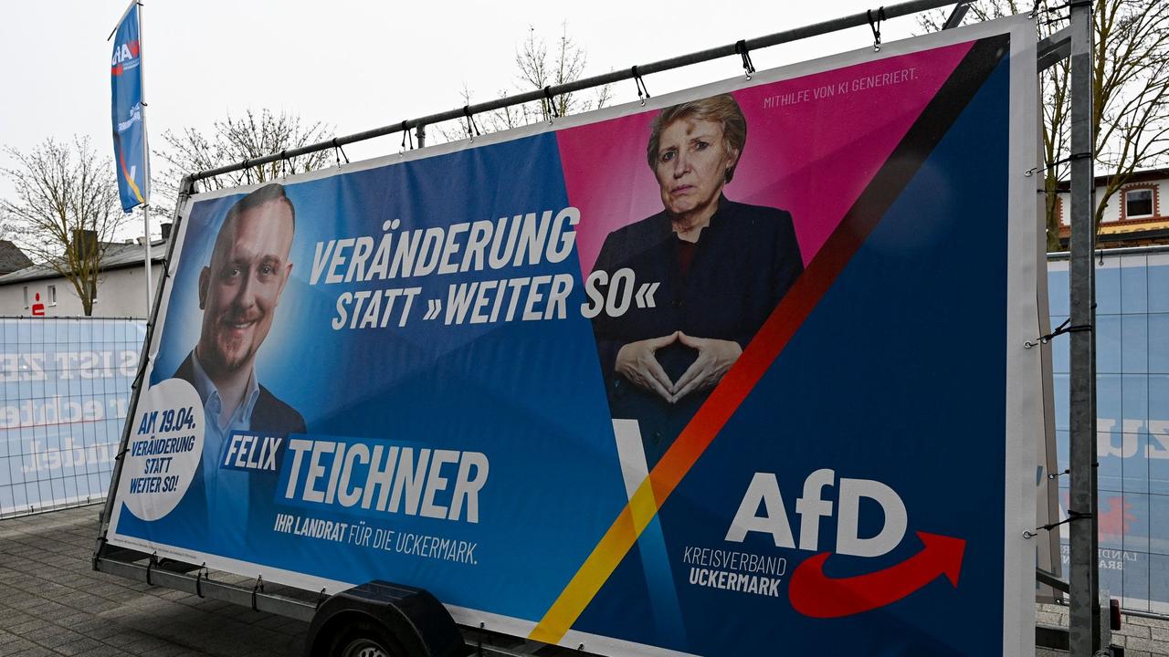 Grafik zur politischen Stimmung in Brandenburg