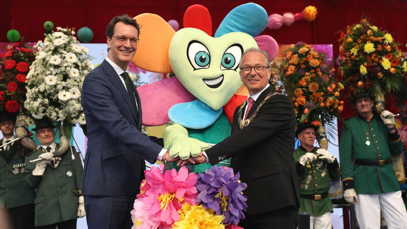 Feierliche Eröffnung: Landesgartenschau in Neuss eröffnet