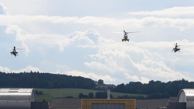 Übung: Es werde versucht, das Übungsgebiet stetig zu wechseln. (Archivbild)