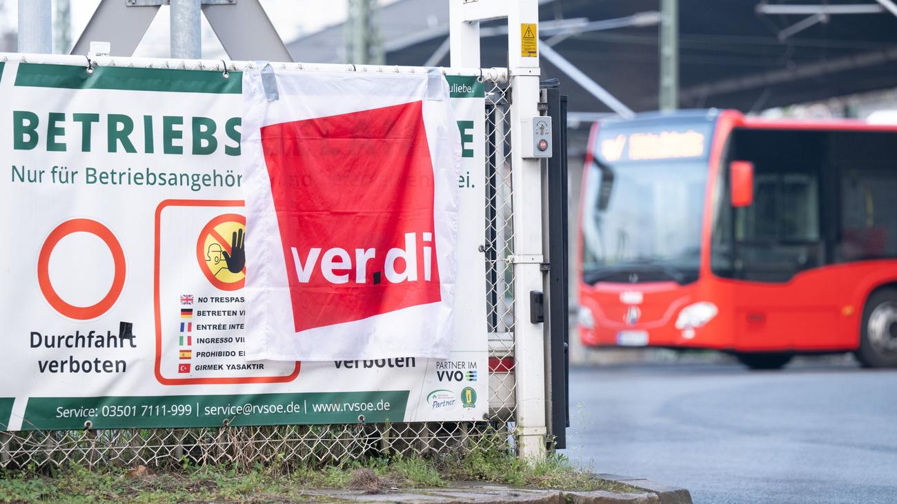 Tarifstreit: ÖPNV-Streik: Regionalverkehr soll am Morgen wieder fahren
