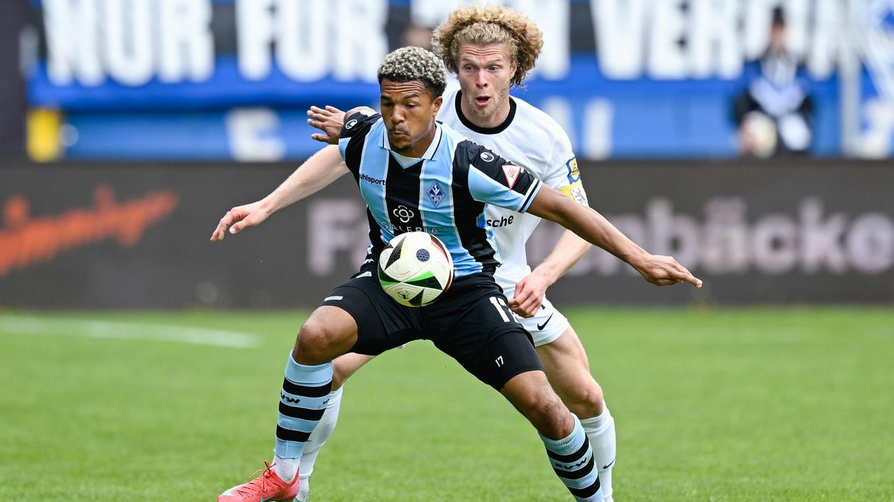 3. Fußball-Liga: 3:3 nach 0:3-Rückstand: Waldhof Mannheim zeigt Moral