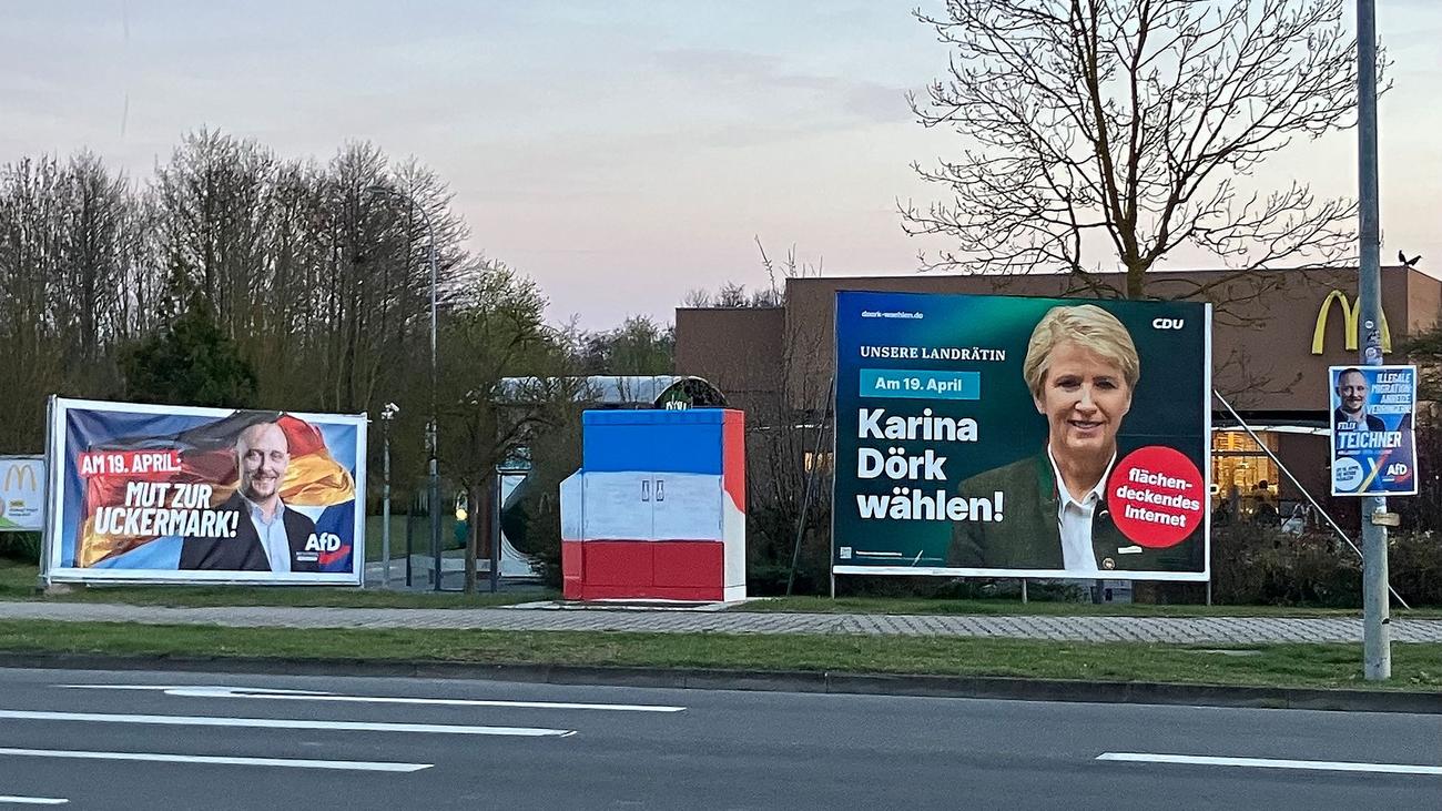 Landratswahl: CDU gegen AfD - Wahlbeteiligung bei Uckermark-Wahl höher