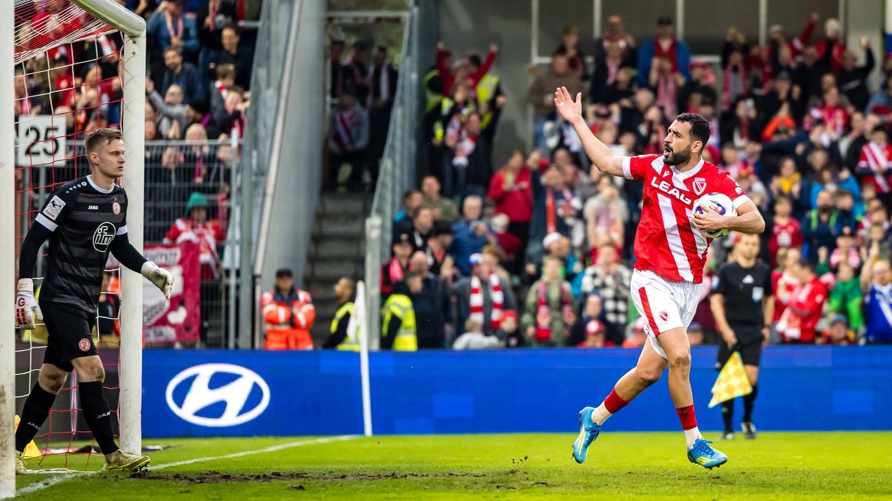 3. Fußball-Liga: Cigerci rettet Energie - Hansa strauchelt - Aue hofft noch