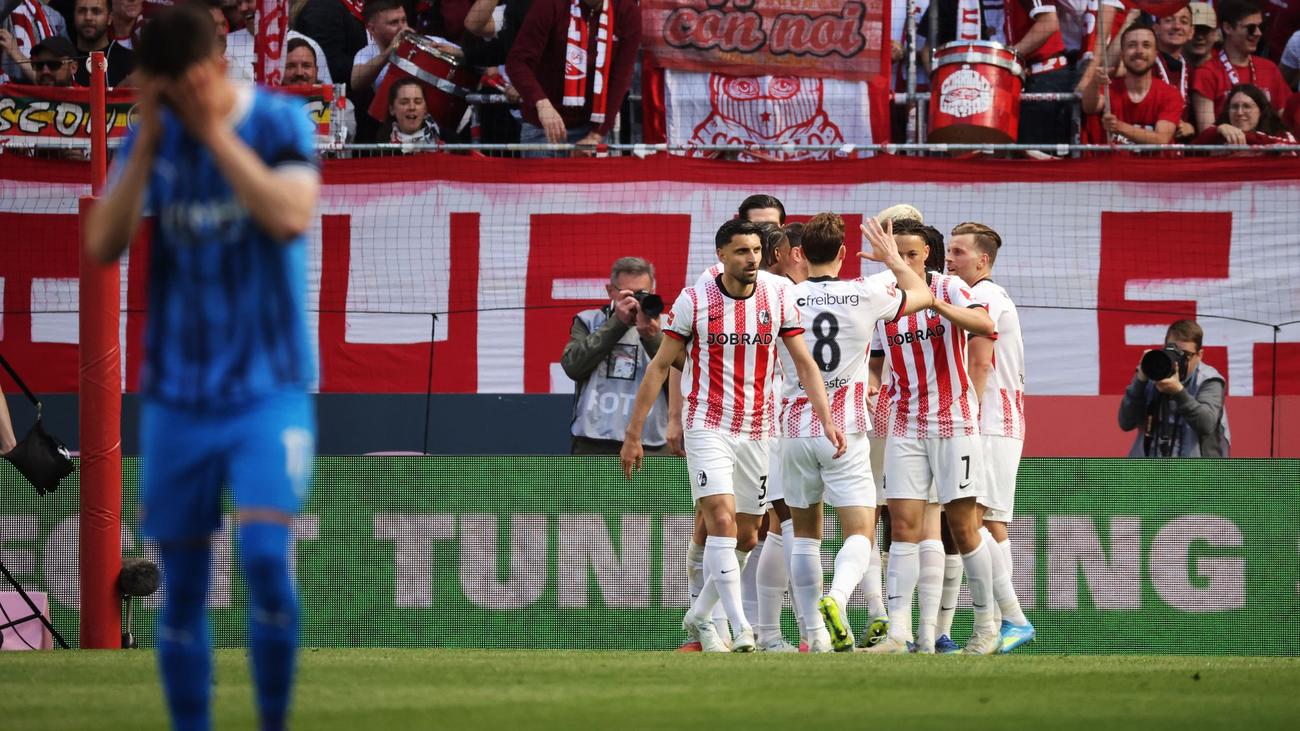 Fußball-Bundesliga: Dank Eggestein: Freiburg auf Europapokal-Kurs - FCH taumelt