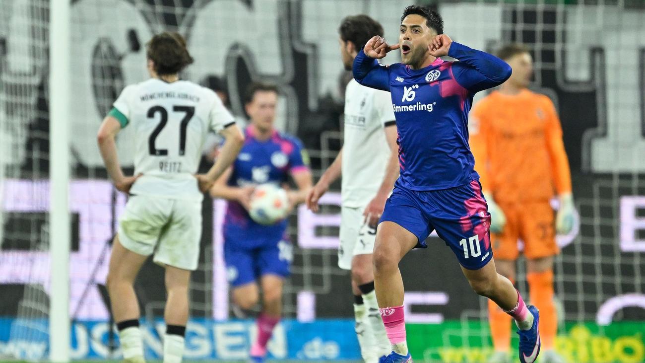Fußball-Bundesliga: Last-Minute-Ausgleich: Mainz holt Punkt in Gladbach