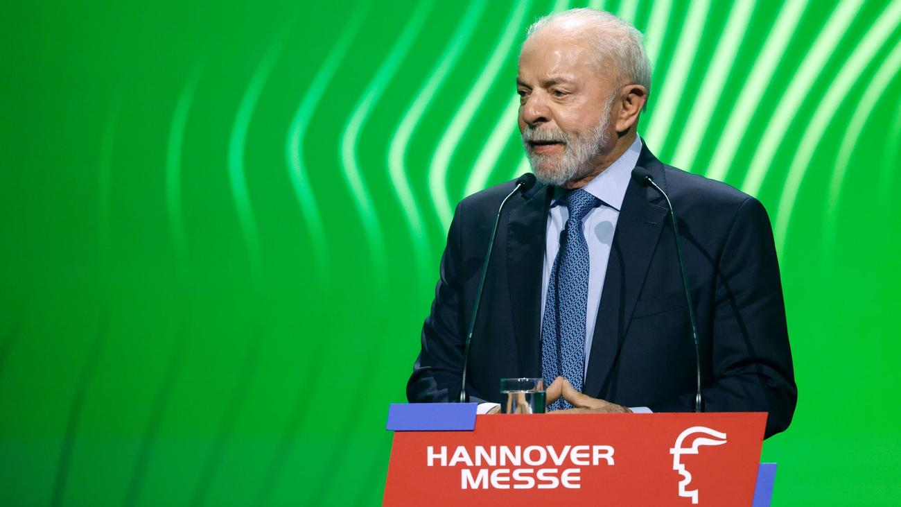 Hannover Messe: Lula hält Plädoyer für erneuerbare Energie