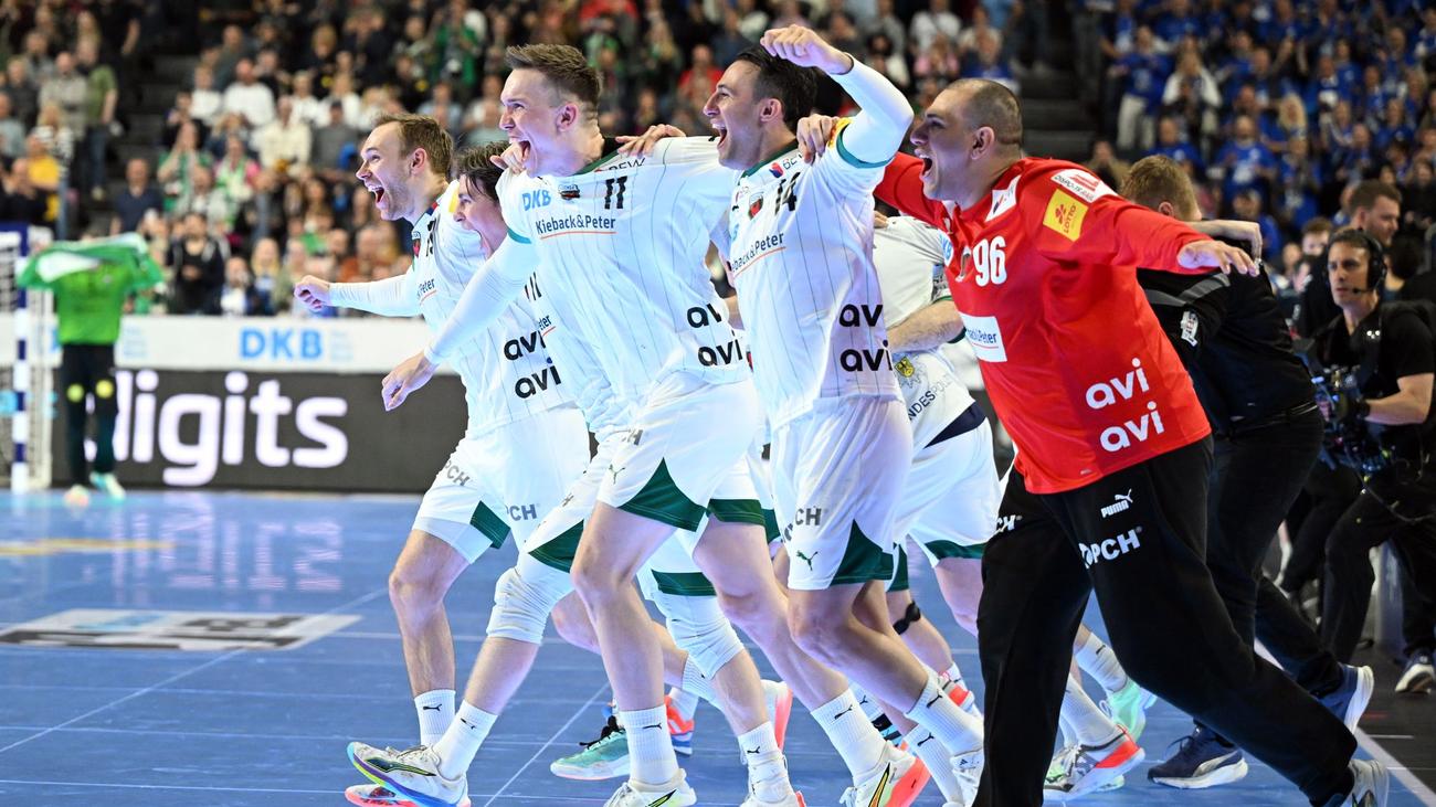 Pokal-Endrunde: Nach Magdeburg-Patzer: Berlin feiert Pokal-Triumph