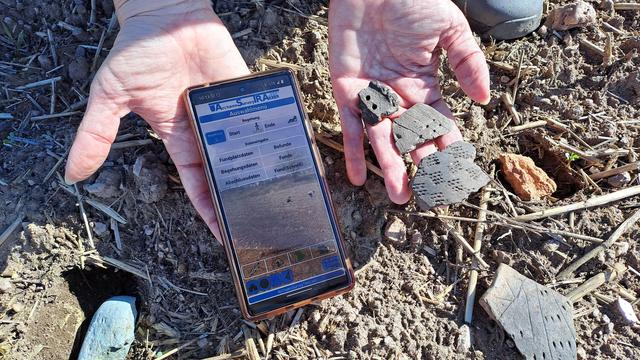 Bild: Hobbyarchäologie: Archäologie digital: Auf Schatzsuche mit dem Handy
