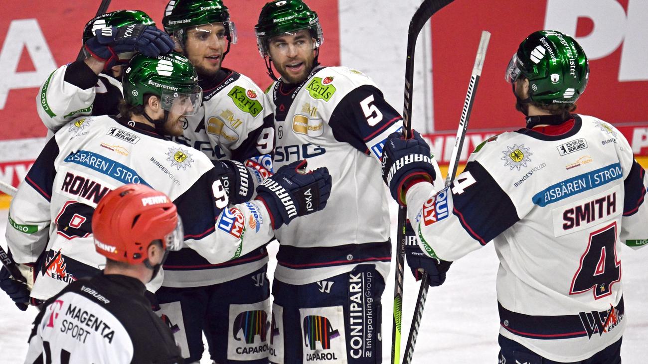 Playoffs: Eisbären Berlin folgen Adler Mannheim ins DEL-Finale