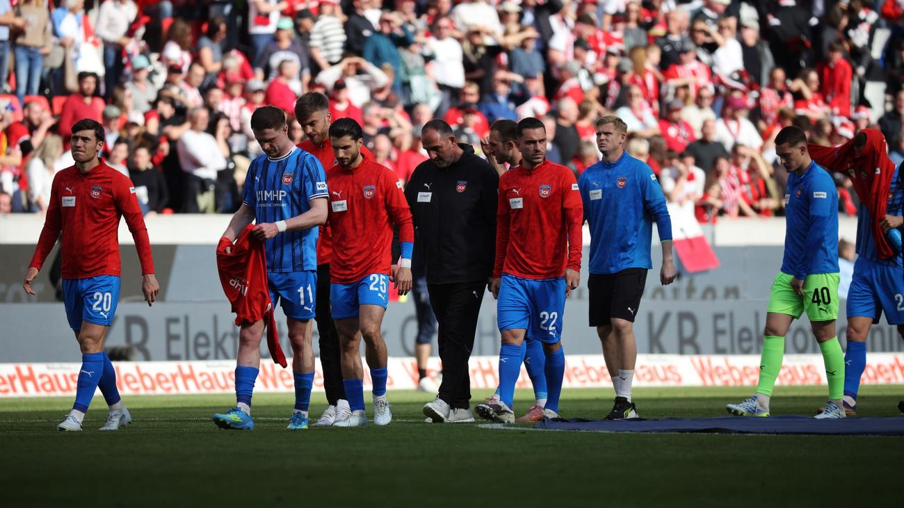 Fußball-Bundesliga: Heidenheims Abstieg rückt näher: »Zieht einen runter«