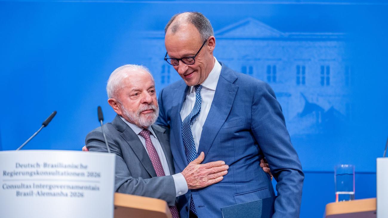 Konsultationen mit Brasilien: Merz: Beziehungen mit Brasilien zuverlässig wie ein VW Käfer
