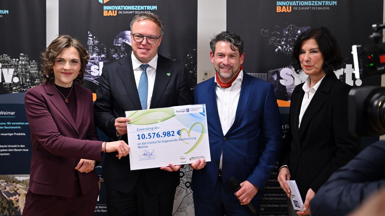 Innovationszentrum: Neuer Forschungsbau: »Leuchtturm für klimaneutrales Bauen«