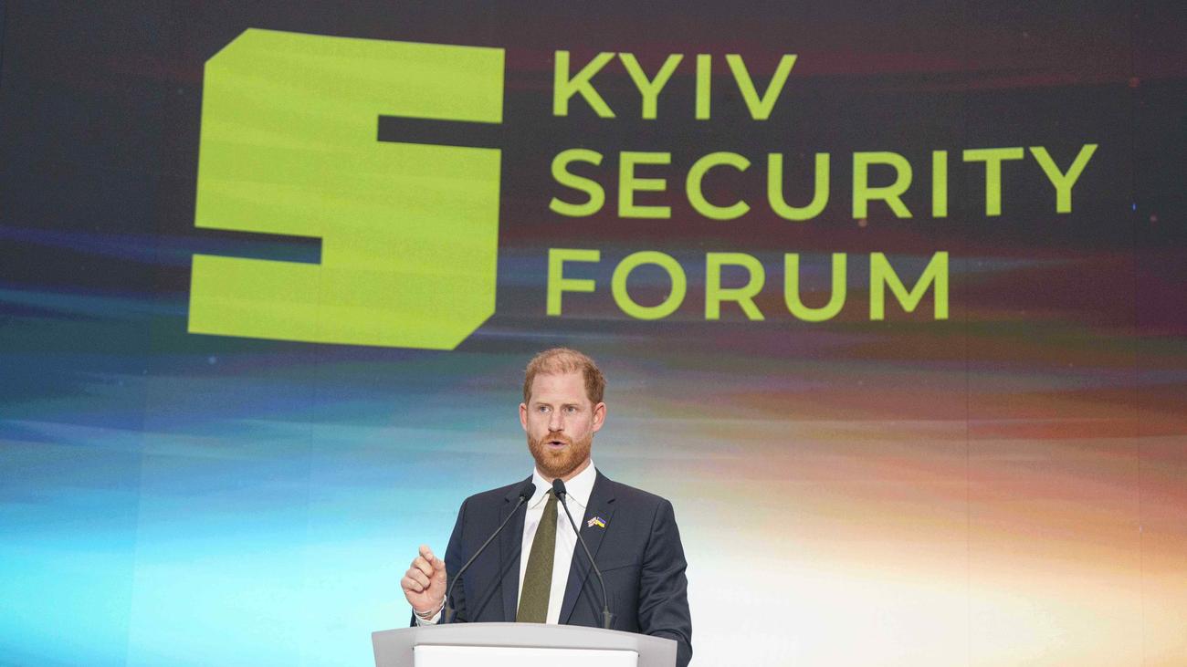 Krieg in der Ukraine: Prinz Harry überraschend in Kiew eingetroffen