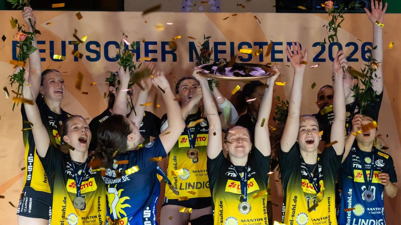 Volleyball-Bundesliga: Suhl holt das Wolfs-Double: »Mehr als ein Traum«