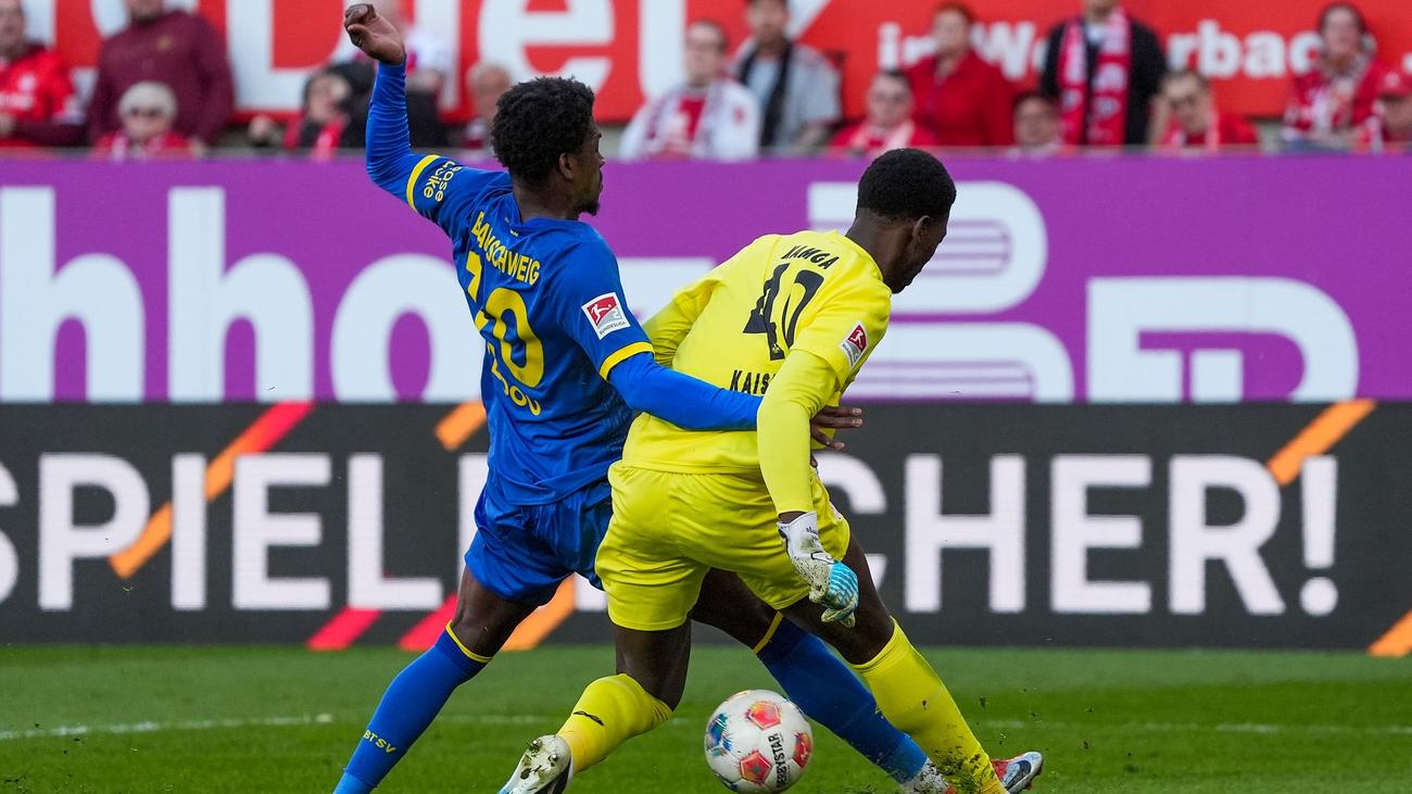 2. Fußball-Bundesliga: 2:0 beim FCK: Braunschweig überrascht im Abstiegskampf