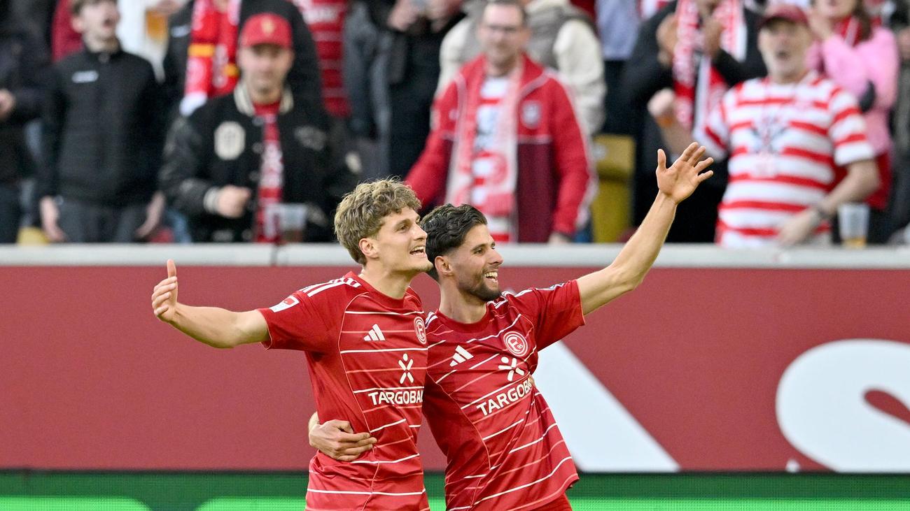 2. Bundesliga: Fortuna schlägt Dresden: Kampf für Liga und »Arbeitsplätze«