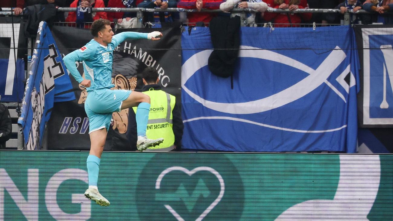 Fußball-Bundesliga: TSG Hoffenheim verschärft HSV-Krise mit Sieg-Rekord