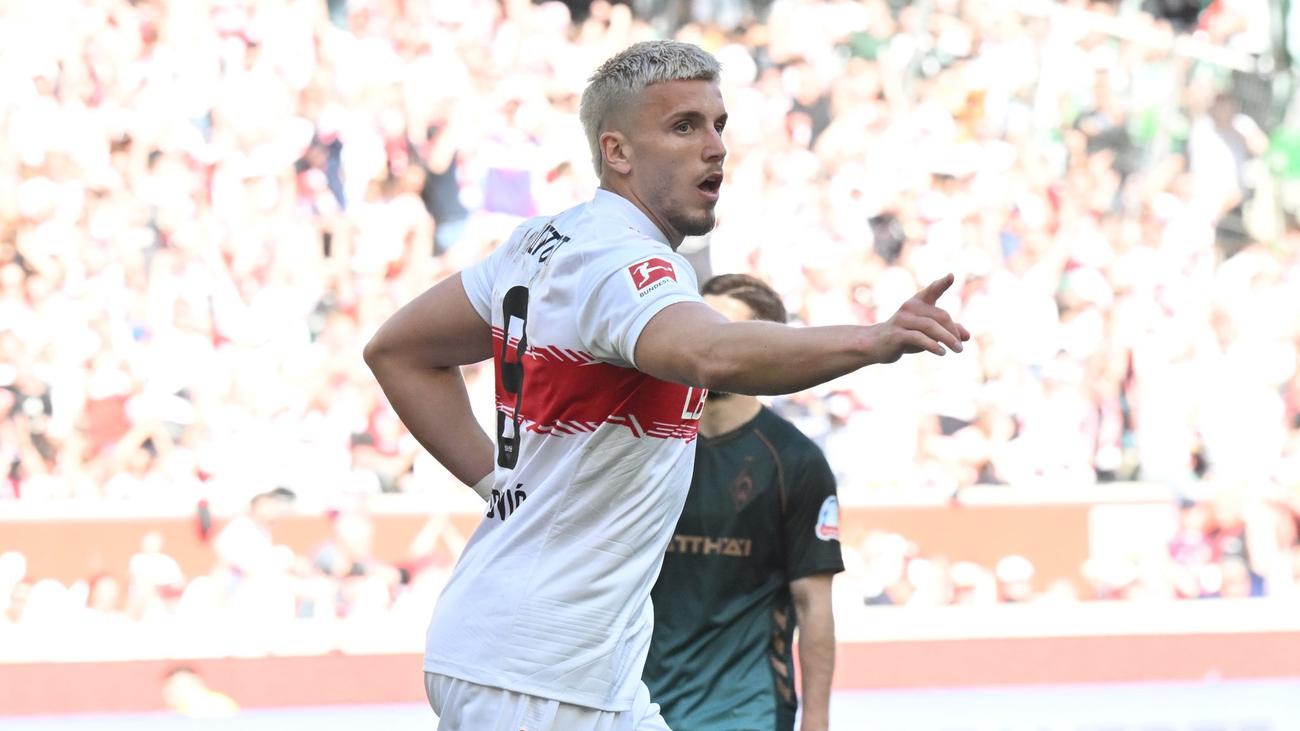 Fußball-Bundesliga: Pokal-Finalist VfB lässt Punkte gegen Werder liegen