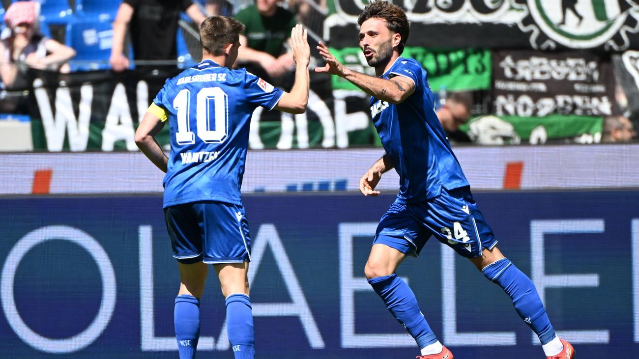 2. Fußball-Bundesliga: Tor und offene Pläne: Schleuseners Abschiedstournee beim KSC