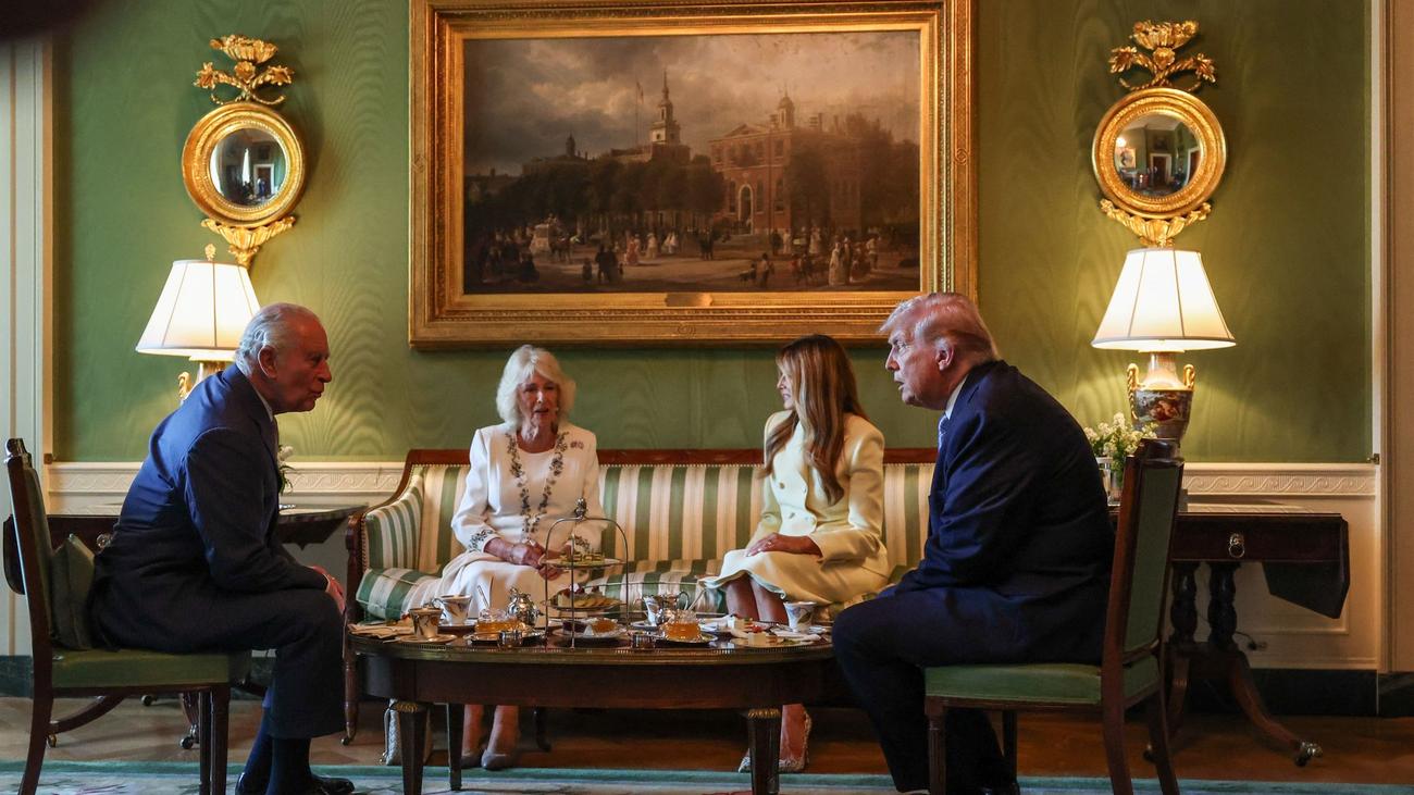Heikler Staatsbesuch: Angeknackste Beziehung: König Charles spricht im US-Kongress