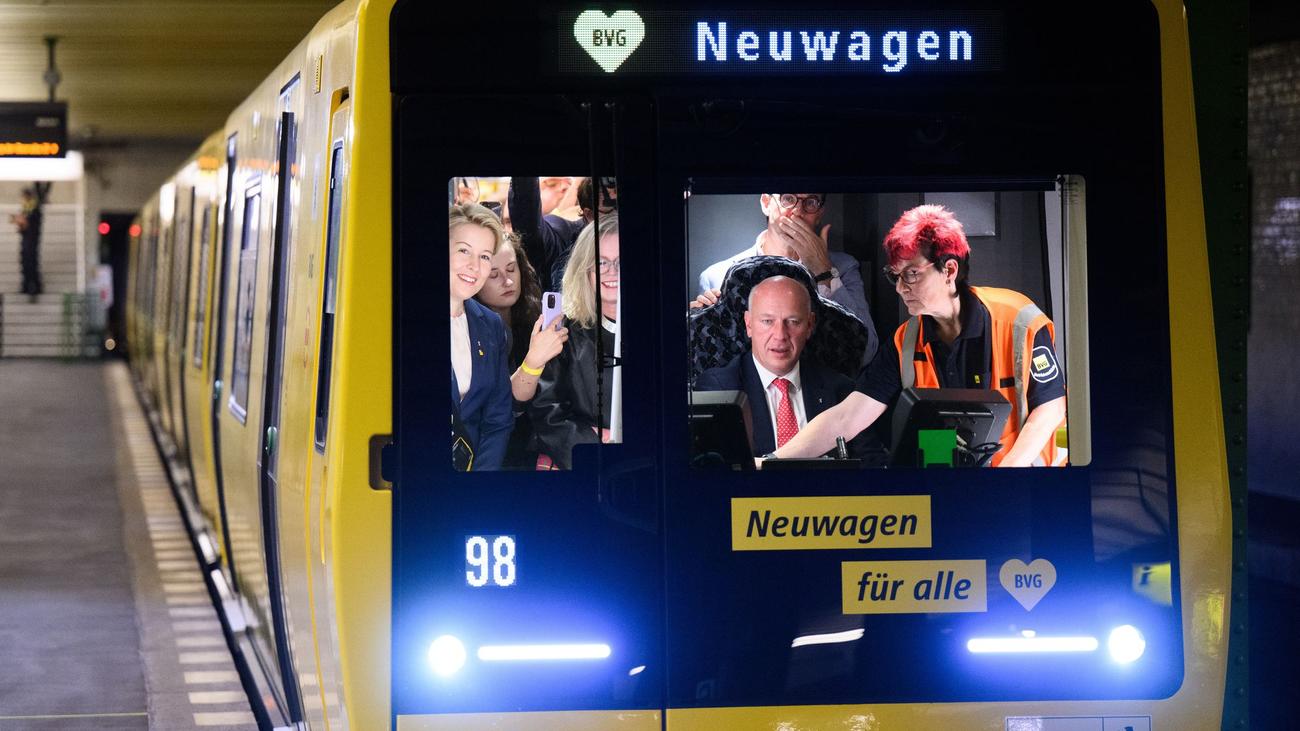 Berliner Nahverkehr: Erste neue U-Bahnen für breite Linien sind im Einsatz