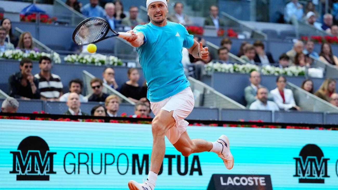 Tennisturnier in Madrid: «Machtdemonstration»: Zverev gelingt Revanche gegen Cobolli