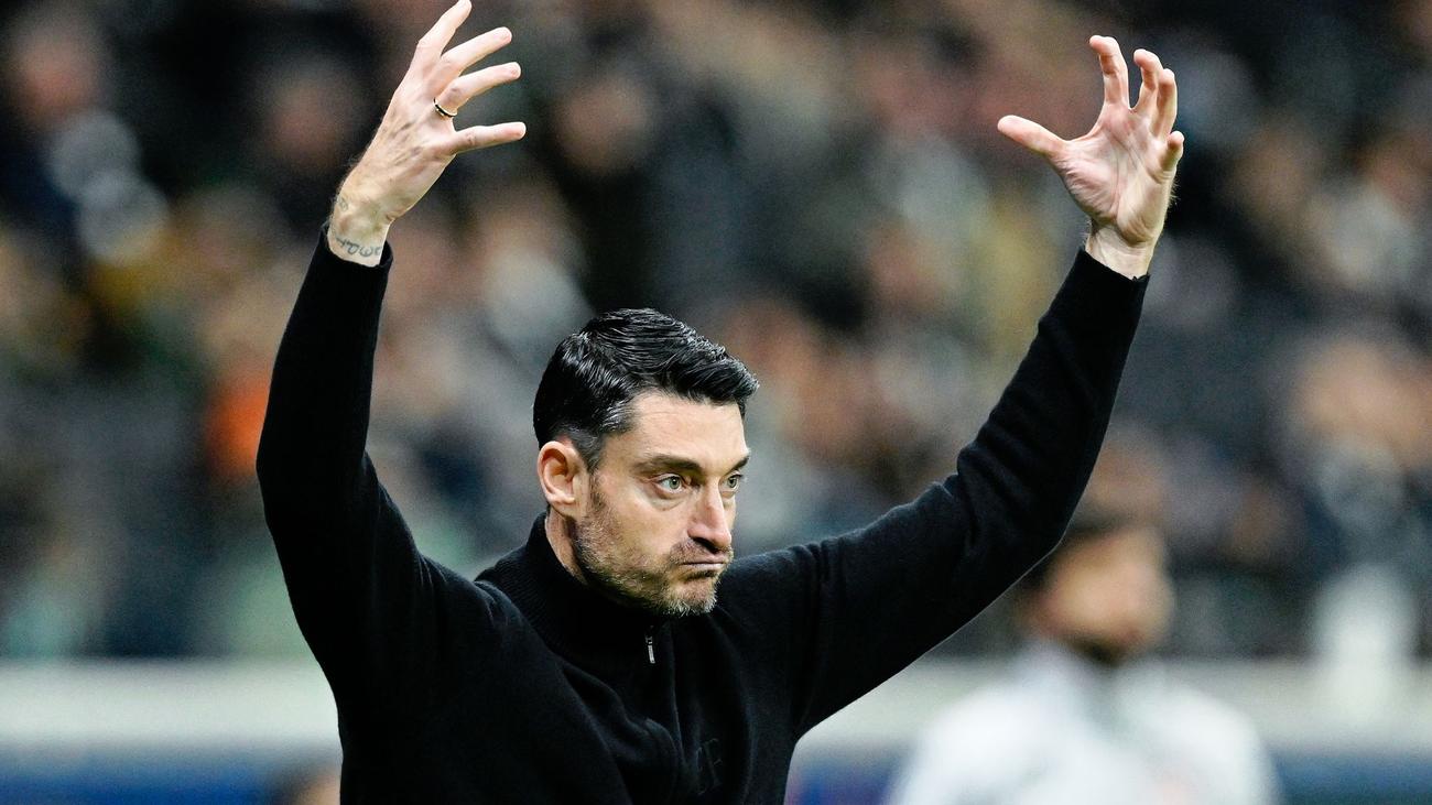 Bundesliga: Vor HSV-Spiel: Eintracht-Coach Riera mit Wutrede
