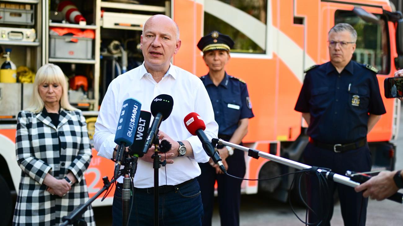 1. Mai: Wegner: Polizei geht gegen Gewalt bei Demos robust vor