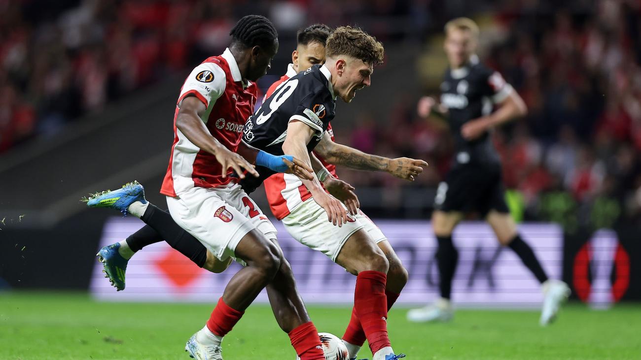 Europa League: Wut als Antrieb: SC muss Last-Minute-Schock schnell verdauen