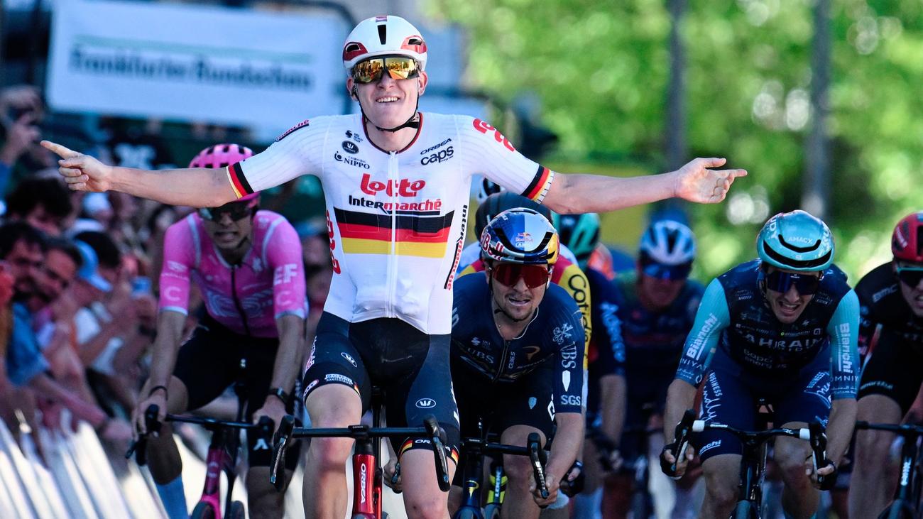 Überraschungssieg: Zimmermann siegt beim Radklassiker Eschborn-Frankfurt