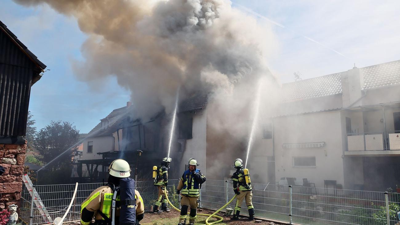Brand: Asylunterkunft in Unterfranken ausgebrannt