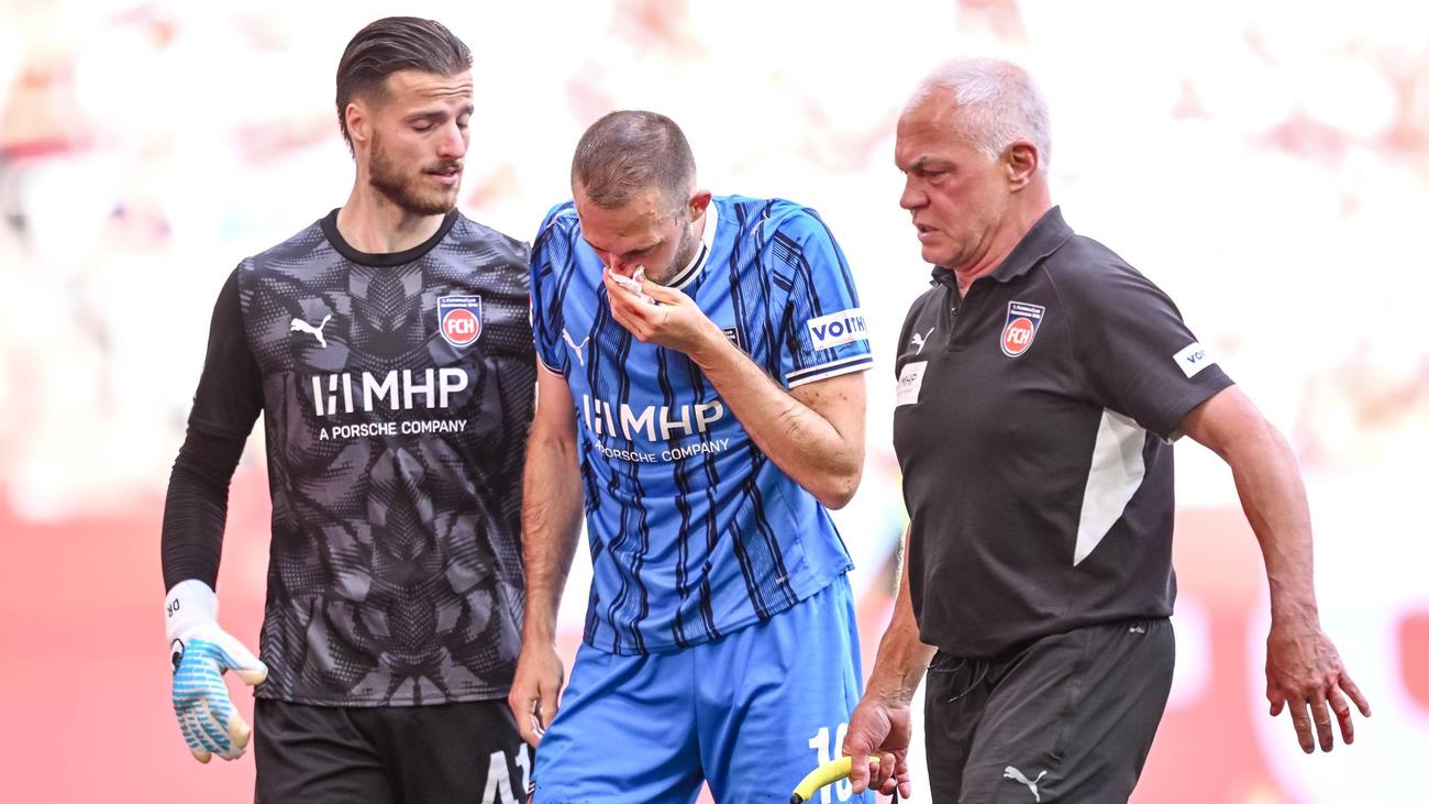 Fußball-Bundesliga: Nasenbeinbruch bei Heidenheims Föhrenbach