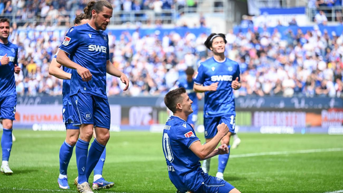 2. Fußball-Bundesliga: 1:2 beim KSC: Lilien verabschieden sich aus Aufstiegsrennen