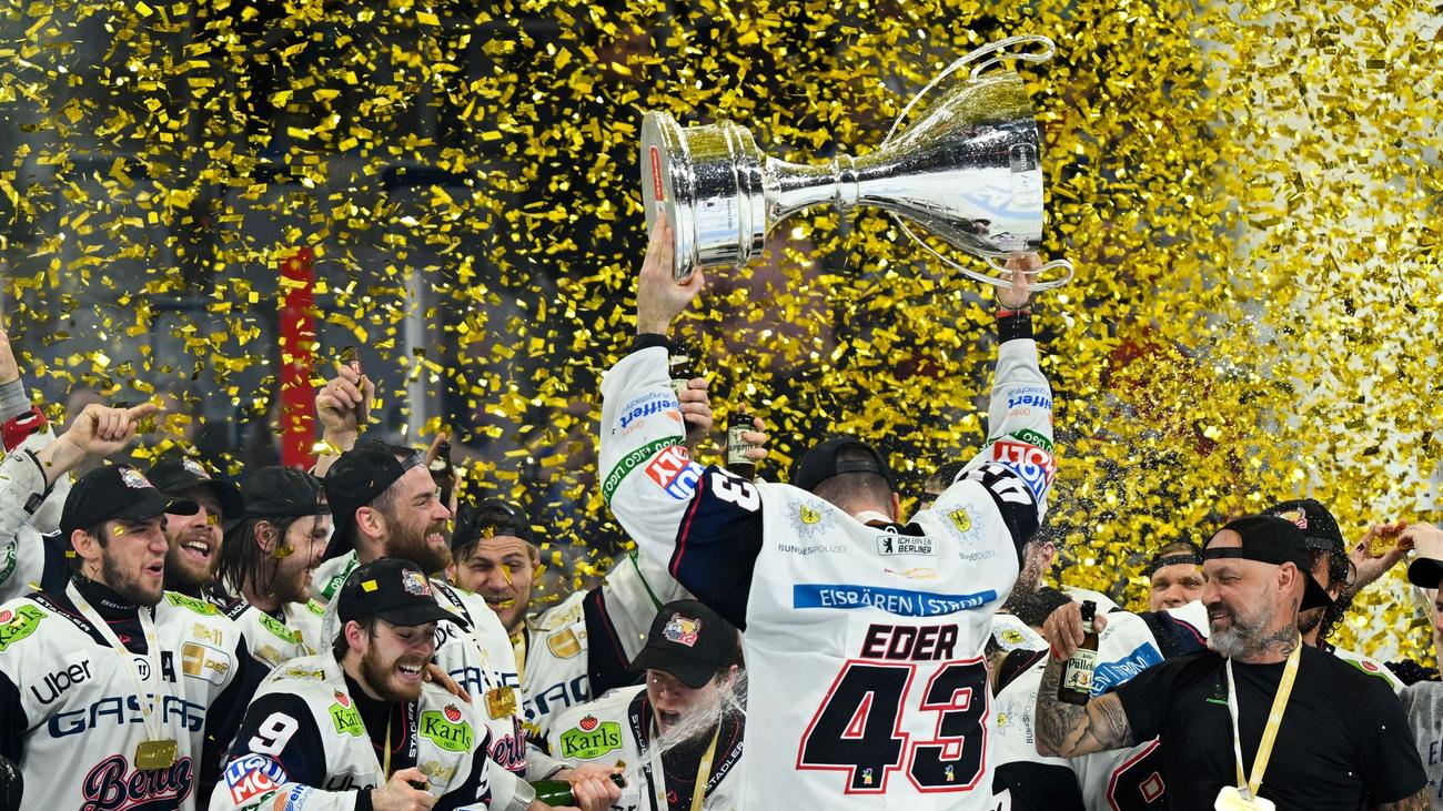 DEL-Playoffs: In Mannheim: Eisbären Berlin holen zwölften Meistertitel