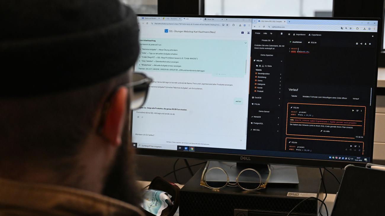 Bildung mit KI: Knapp zwei Drittel der Schulen nutzen Chatbot «telli»