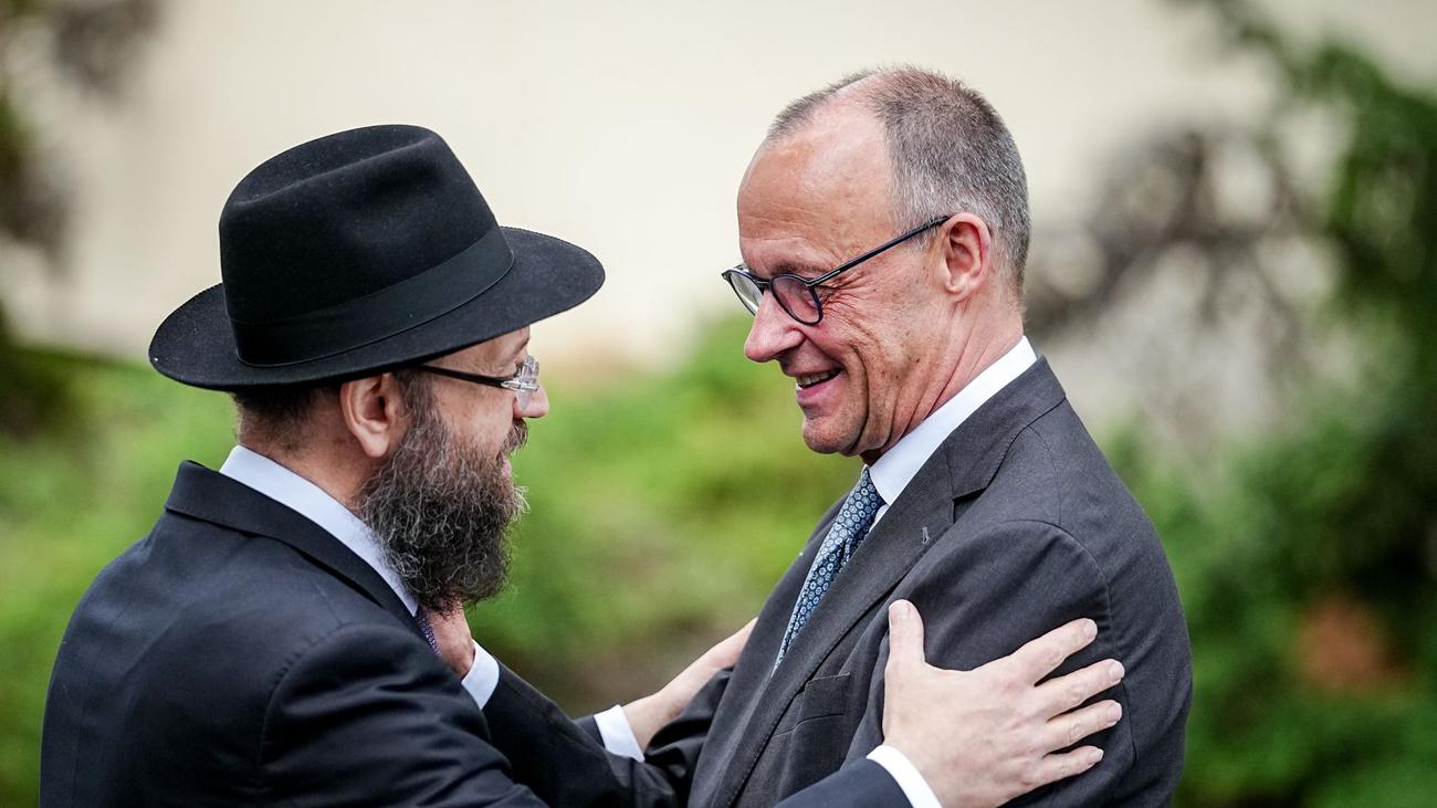 Antisemitismus: Merz: Jüdisches Leben gehört zu Deutschland